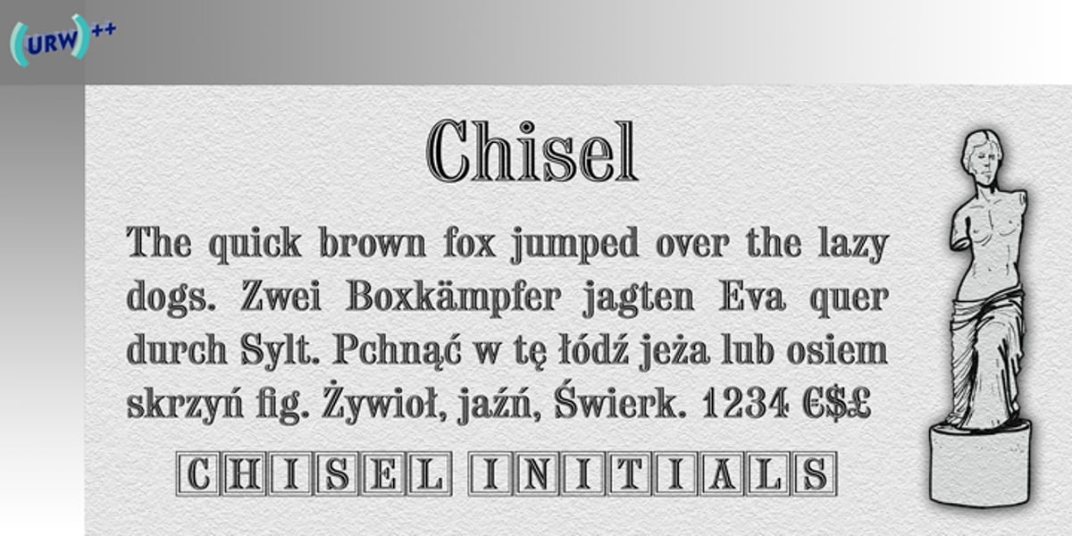 Chisel Font Types Chisel Font | Webfont & Desktop | MyFonts