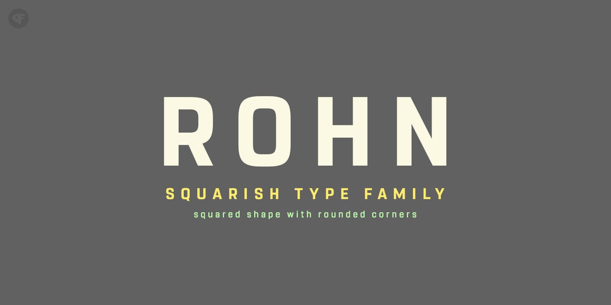 Rohn Font | Webfont & Desktop | MyFonts