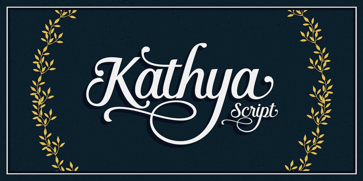 Kathya Script Font | Webfont & Desktop | MyFonts