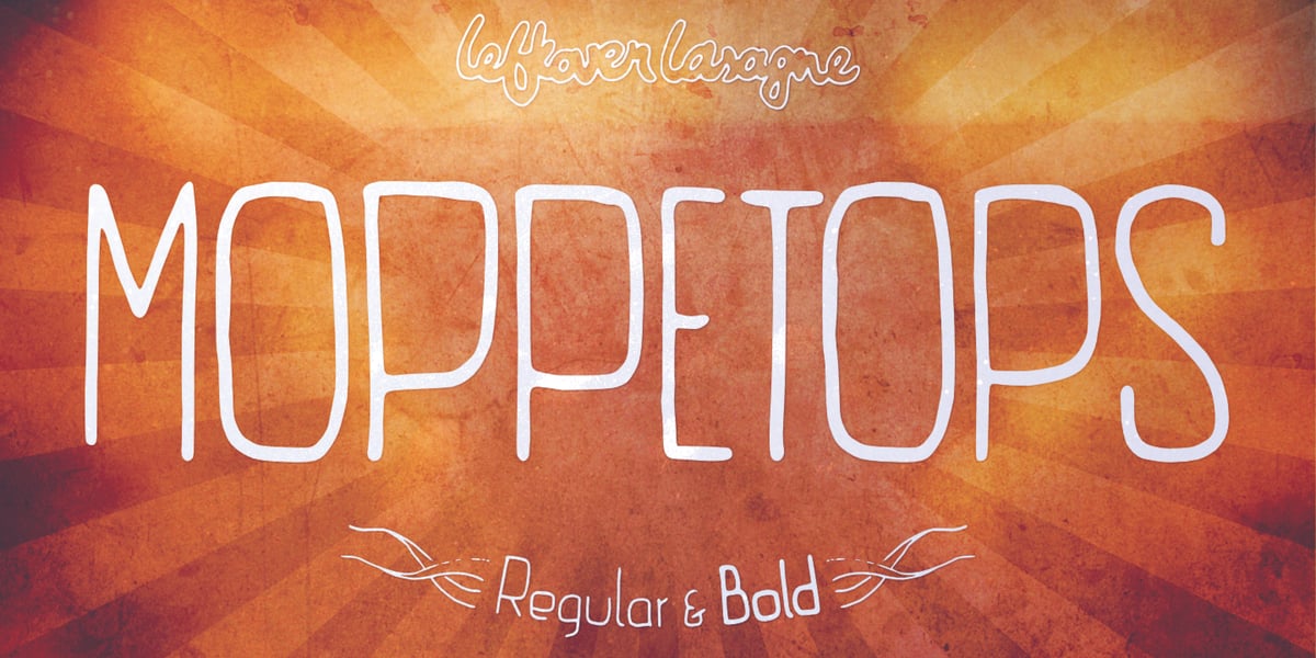 Moppetops LL Font | Webfont & Desktop | MyFonts
