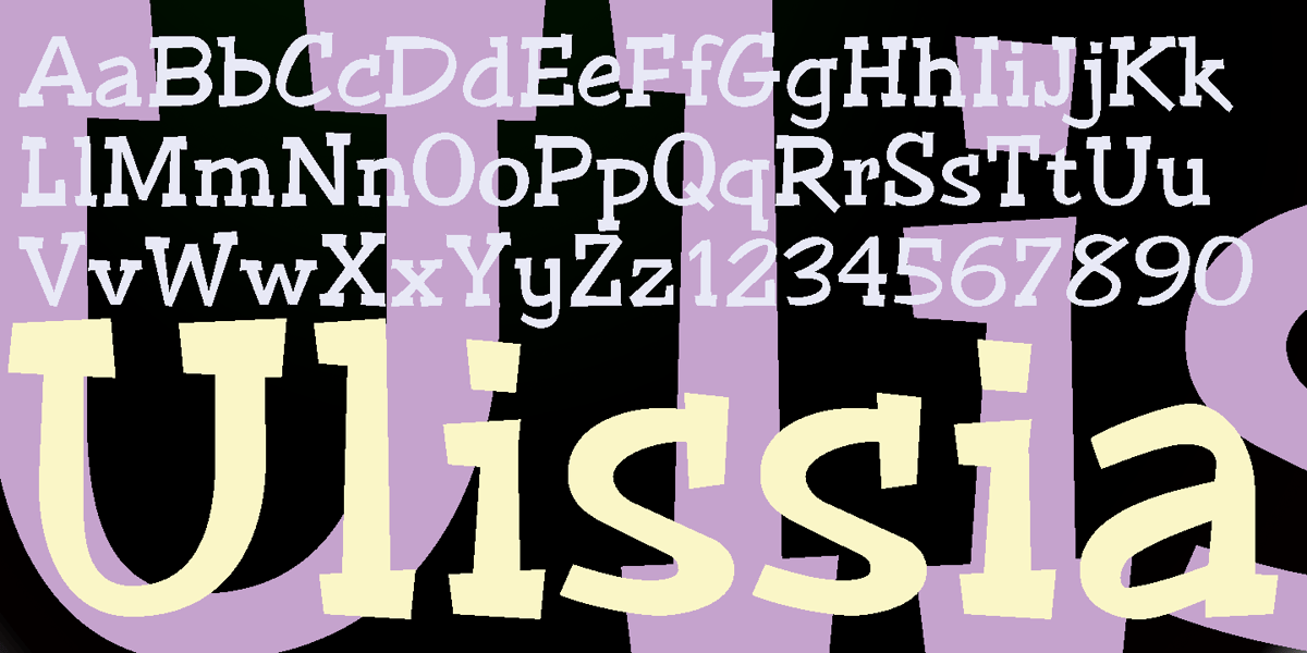 Ulises Lettering Ulissia Font | Webfont & Desktop | MyFonts