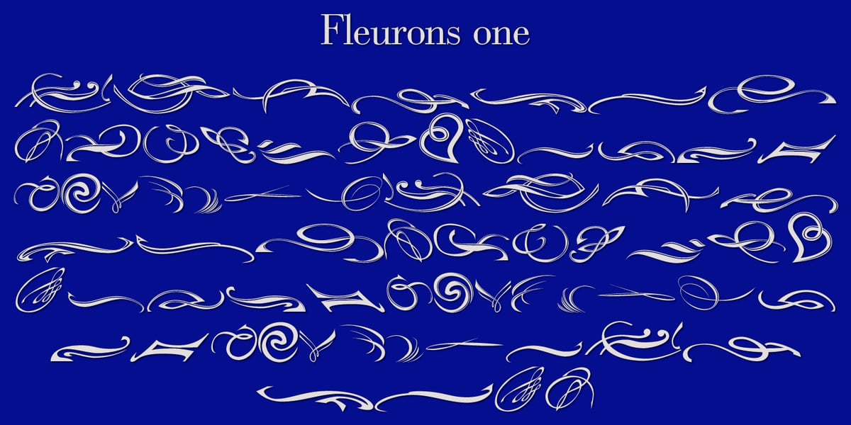 Fleurons One Font | Webfont & Desktop | MyFonts