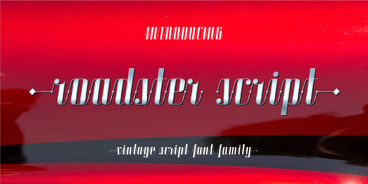 Roadster Script Font | Webfont & Desktop | MyFonts