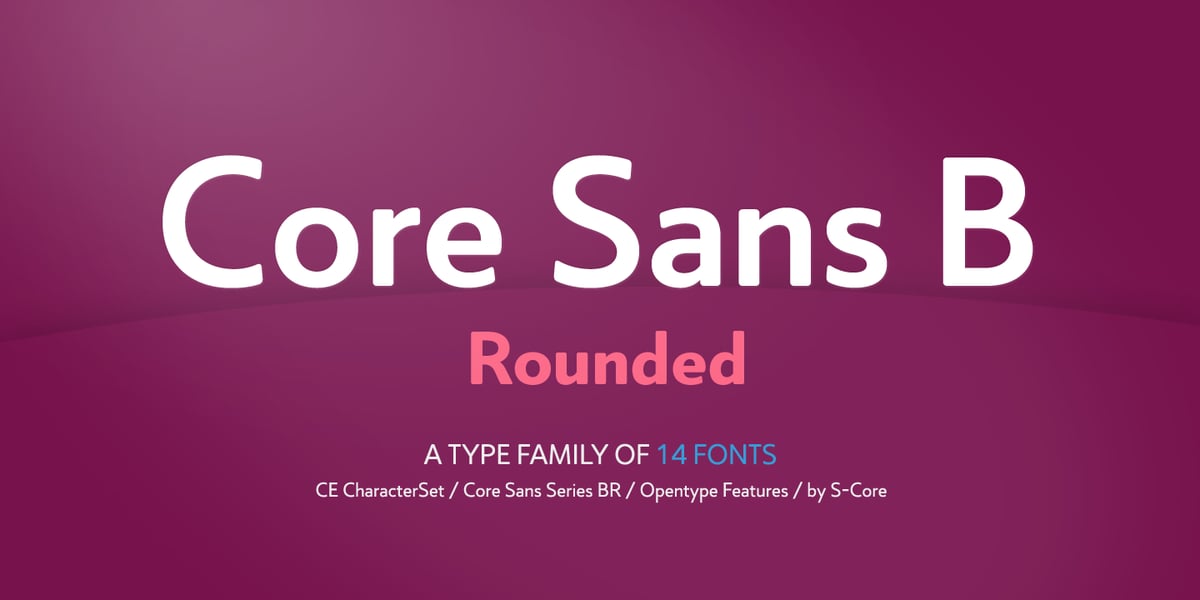 Core Sans BR Font | Webfont & Desktop | MyFonts