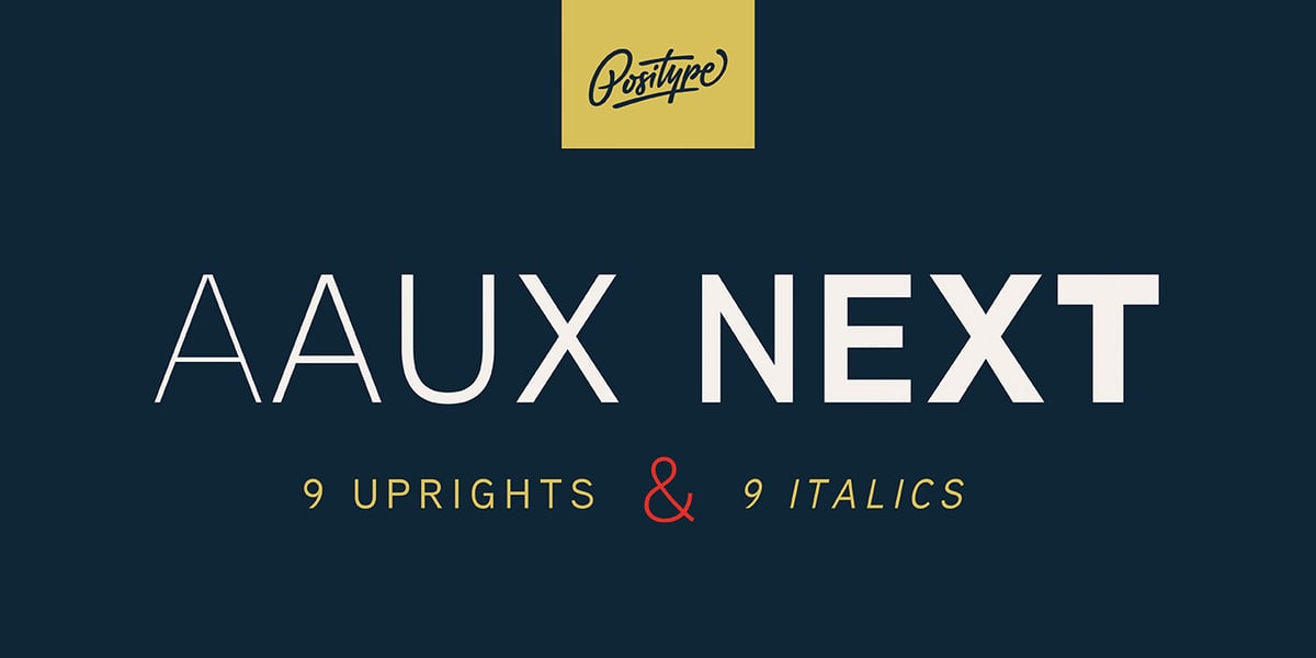 Aaux Next Font | Webfont & Desktop | MyFonts
