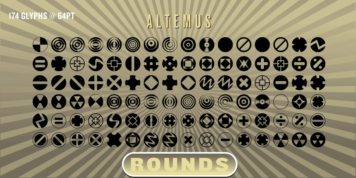 Altemus Rounds Font | Webfont & Desktop | MyFonts