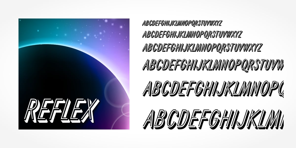 Reflex Text Reflex Font | Webfont & Desktop | MyFonts