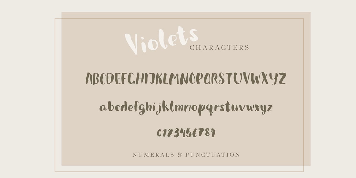 Violets Font | Webfont & Desktop | MyFonts