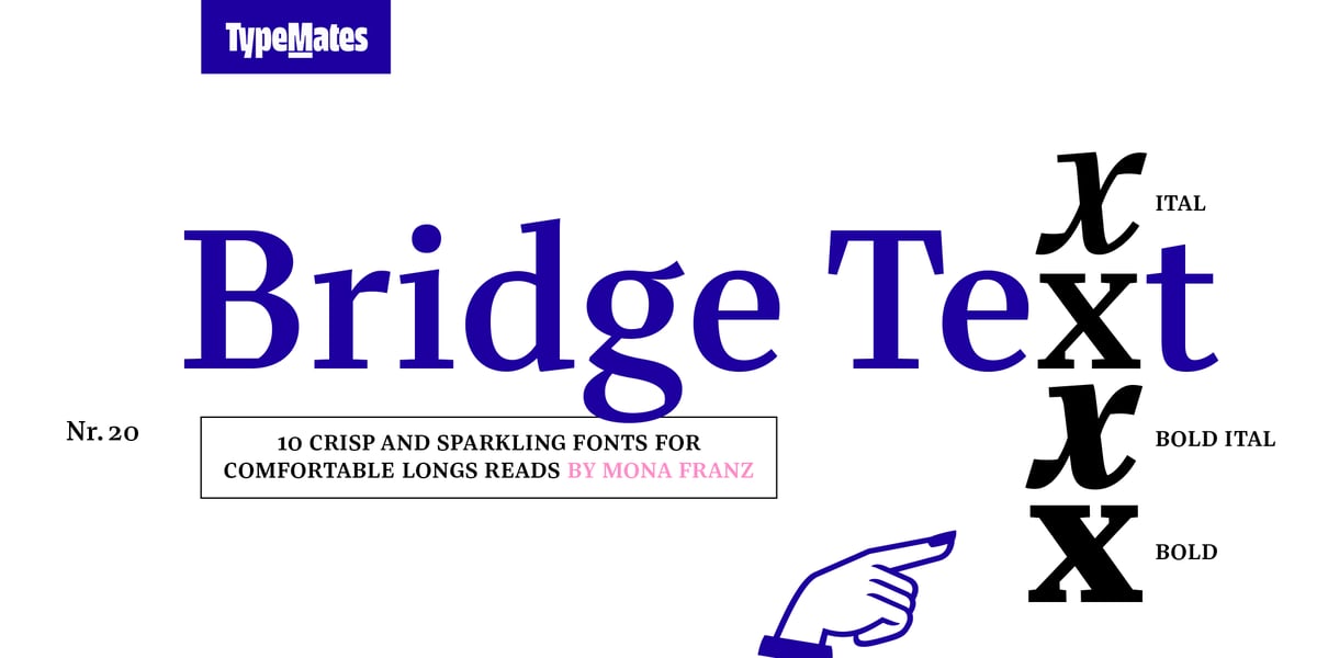 Bridge Text Font | Webfont & Desktop | MyFonts