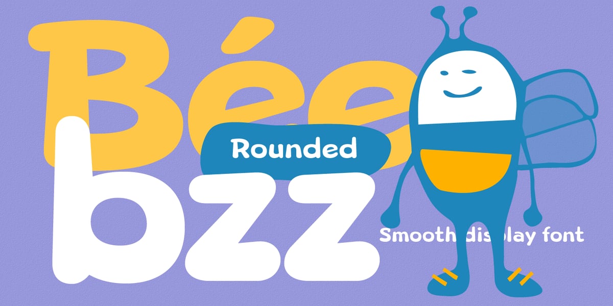 Beebzz Rounded Font | Webfont & Desktop | MyFonts