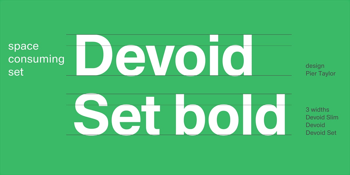 Devoid Font | Webfont & Desktop | MyFonts
