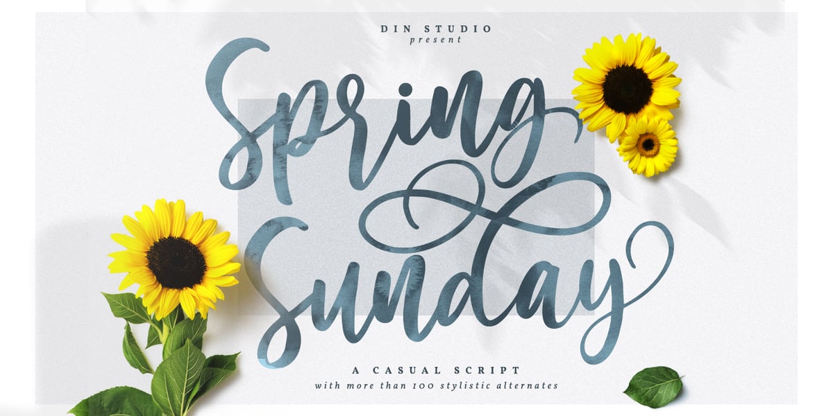 Sunday Spring Type Spring Sunday Font | Webfont & Desktop | MyFonts