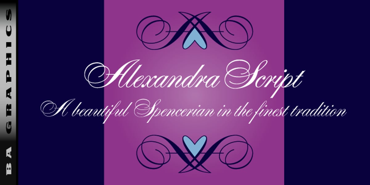 Alexandra Script Alexandra Script Normal Font | Webfont & Desktop | MyFonts