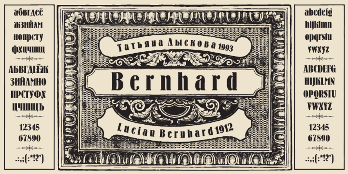 Bernhard Font | Webfont & Desktop | MyFonts