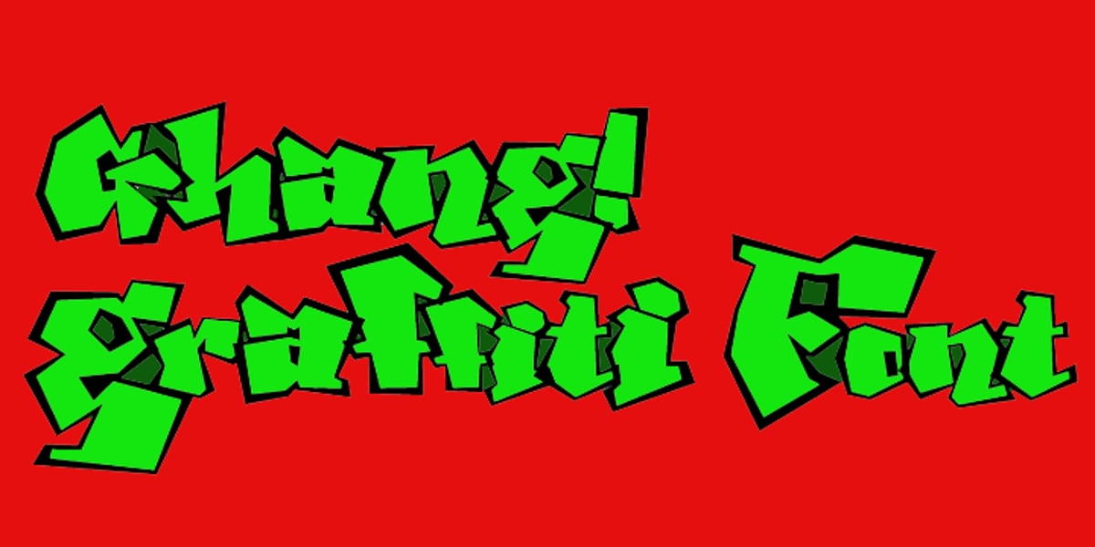 Ghian Lettering Ghang Font | Webfont & Desktop | MyFonts