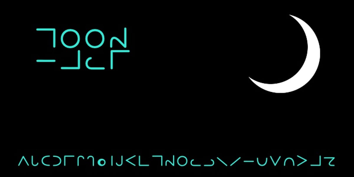 Moontype Constructed Script Moon Type Font | Webfont & Desktop | MyFonts