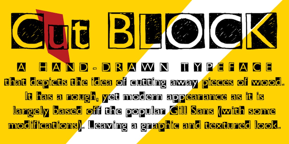Cut Block Font | Webfont & Desktop | MyFonts