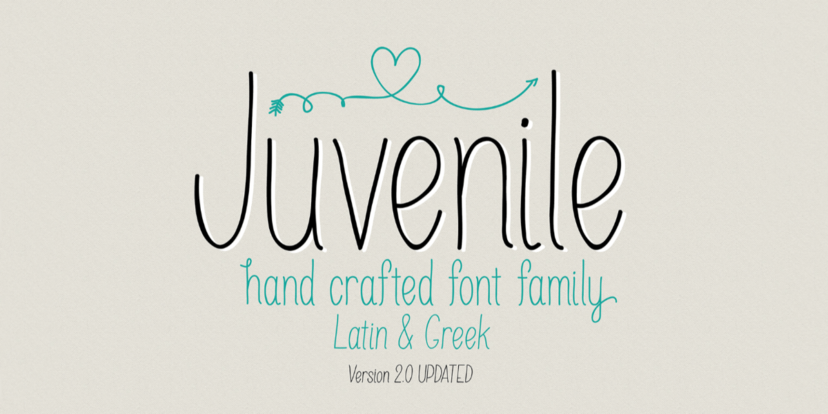 Joven Lettering Juvenile Font | Webfont & Desktop | MyFonts