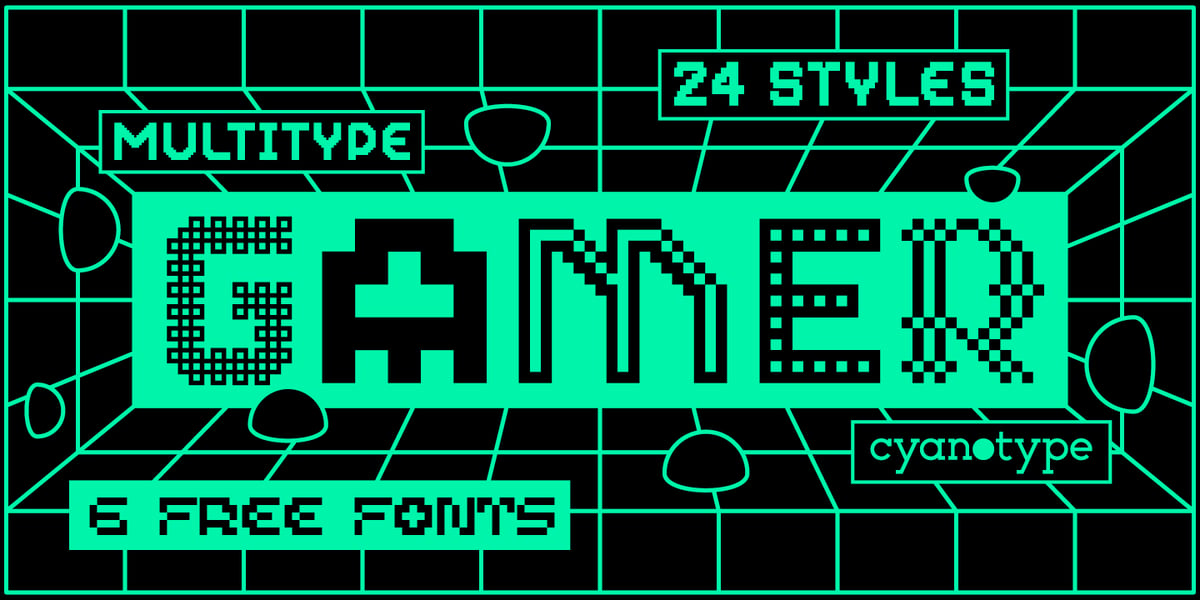 MultiType Gamer Font | Webfont & Desktop | MyFonts