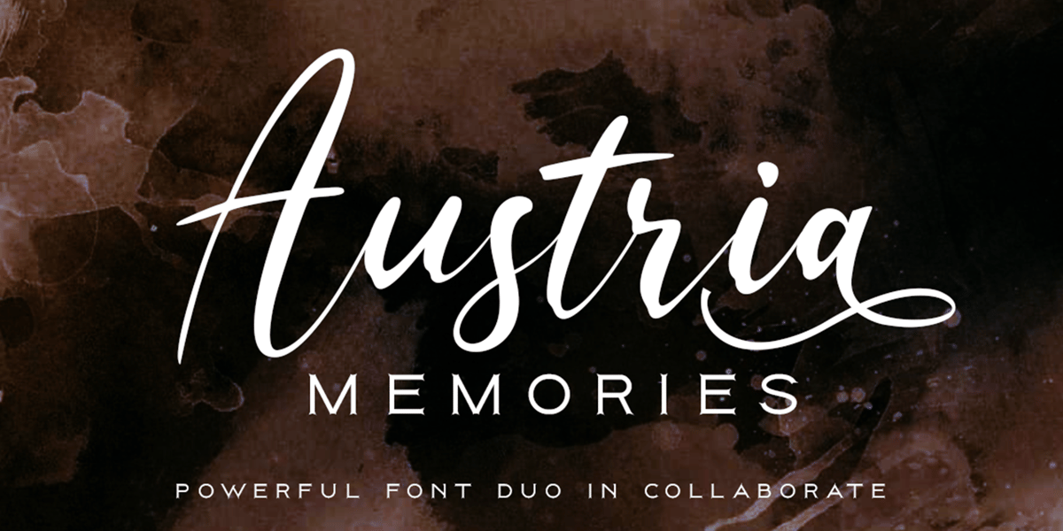 Austria Memories Font | Webfont & Desktop | MyFonts