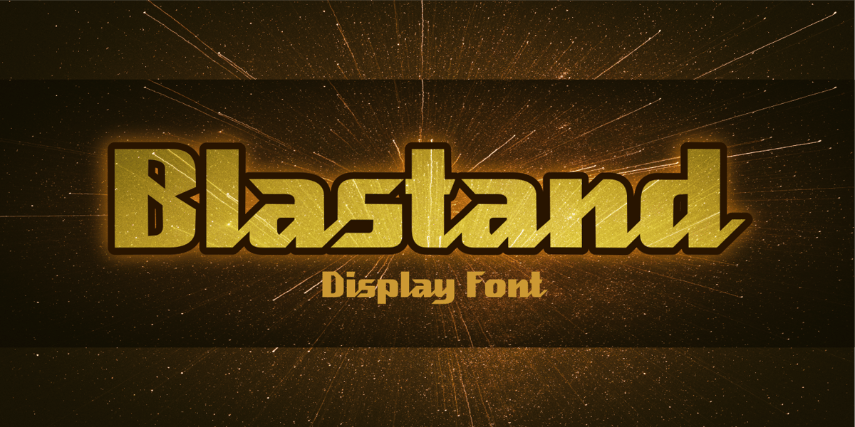 Blastand Font | Webfont & Desktop | MyFonts