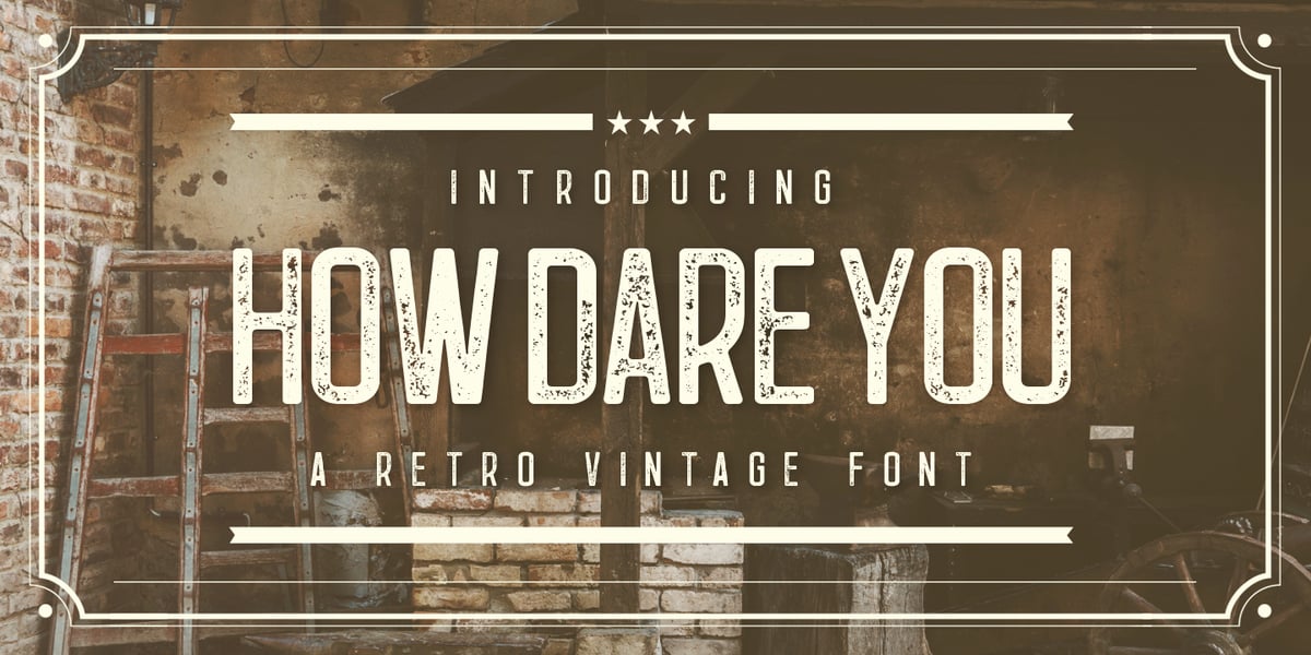 How R You Font How Dare You Font | Webfont & Desktop | MyFonts
