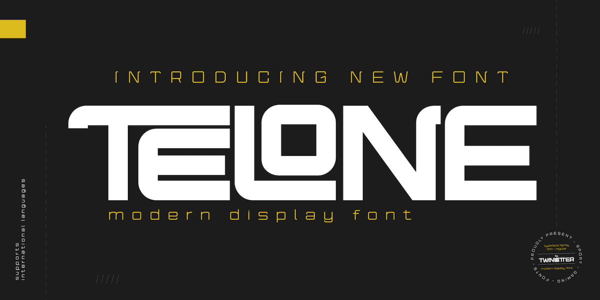 Telone Font | Webfont & Desktop | MyFonts