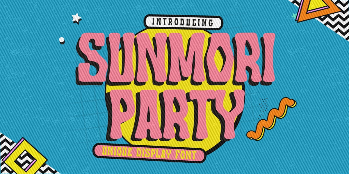 Sunmori Party Font | Webfont & Desktop | MyFonts