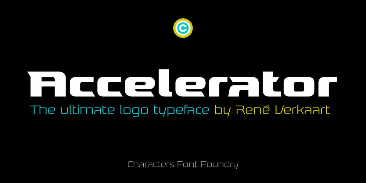 Accelerator Font | Webfont & Desktop | MyFonts