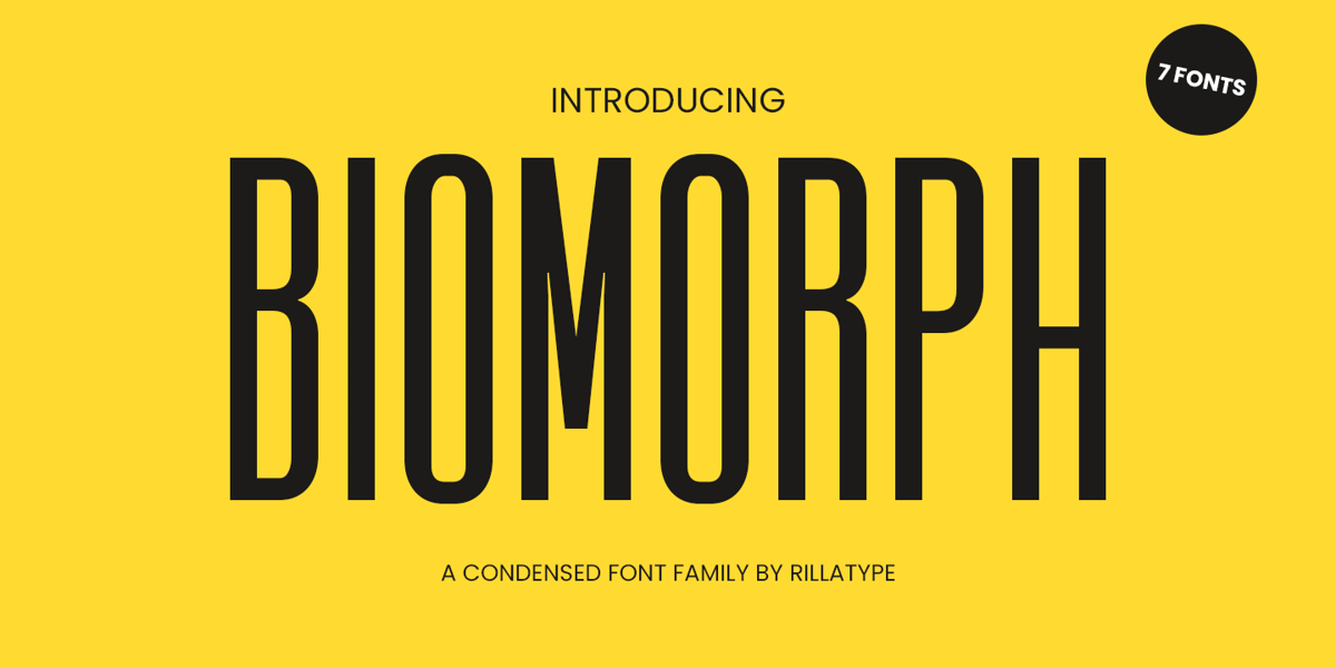 Biomorph Font | Webfont & Desktop | MyFonts