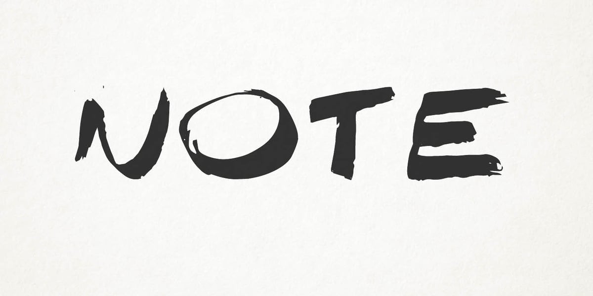 Off Note Font Note Font | Webfont & Desktop | MyFonts