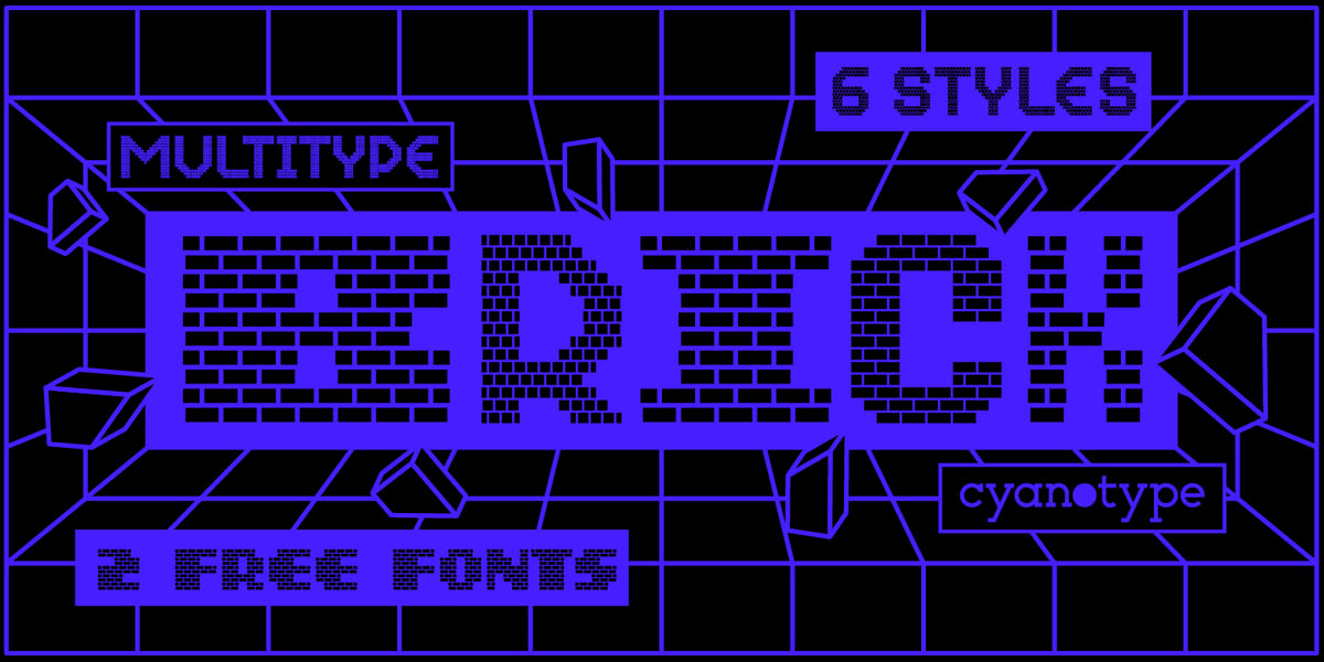 MultiType Brick Font | Webfont & Desktop | MyFonts