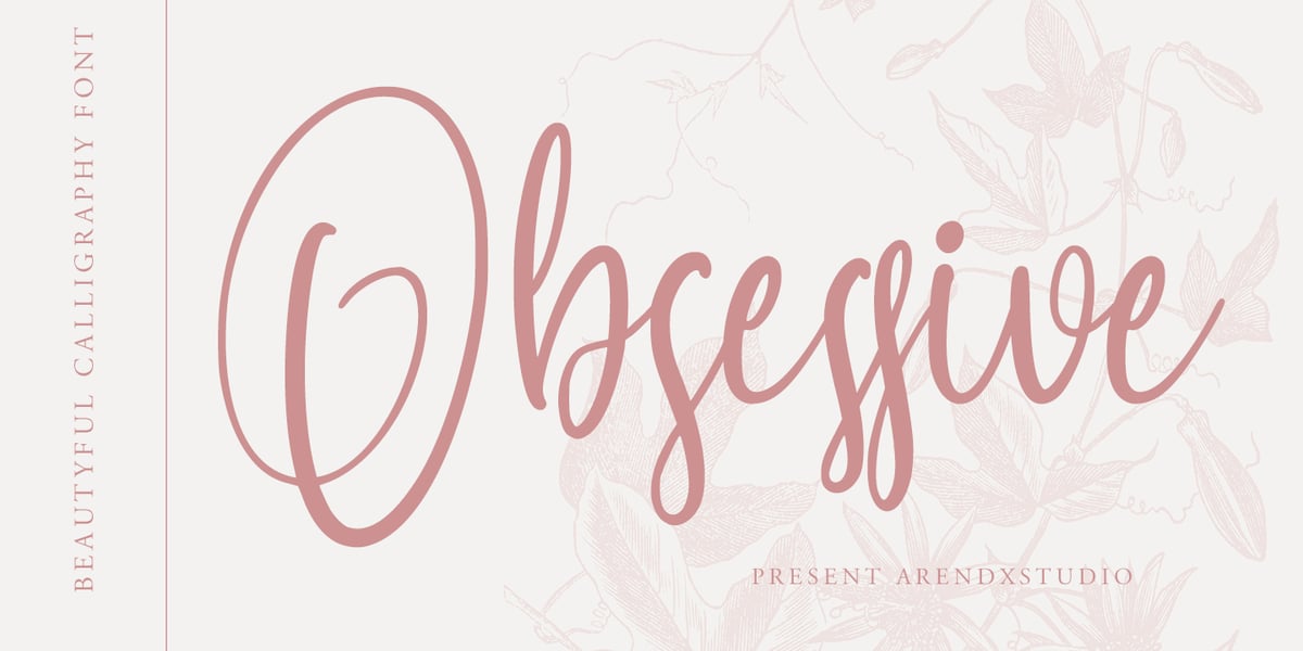 Obsessive Text Example Obsessive Font | Webfont & Desktop | MyFonts