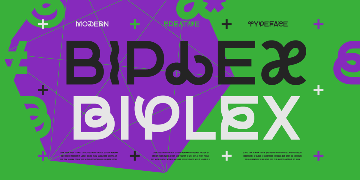 Biplex Font | Webfont & Desktop | MyFonts