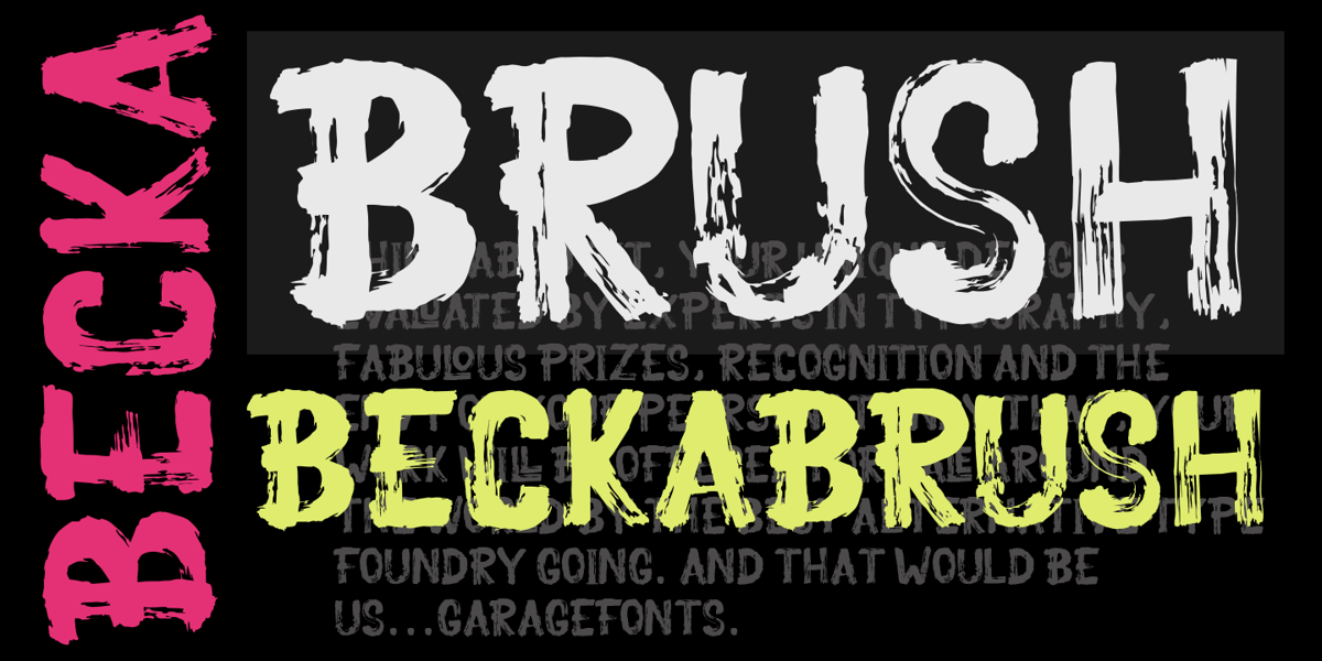 Becka Brush Font | Webfont & Desktop | MyFonts