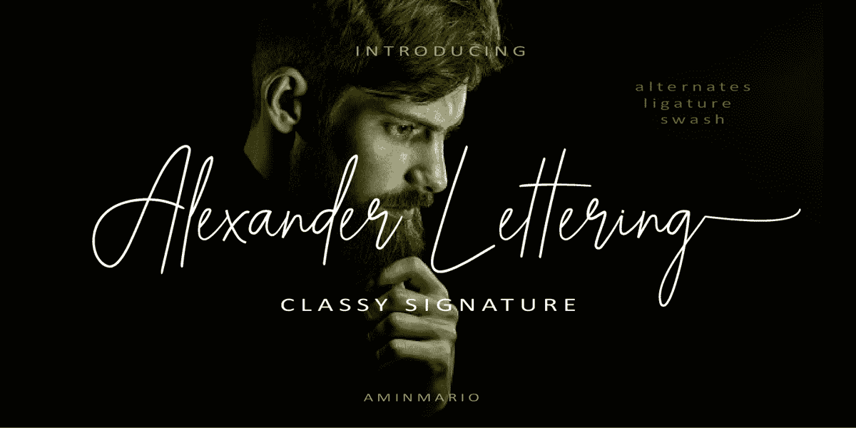 Alexander Lettering Fuente | Webfont & Desktop | MyFonts