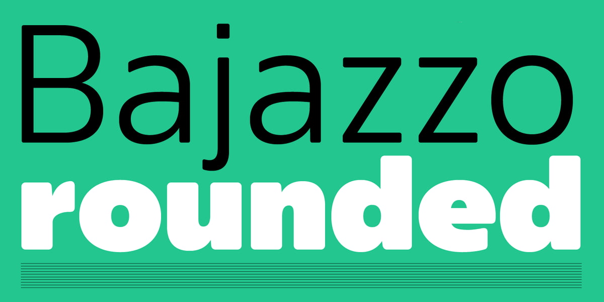 Arezzo Rounded Bold Bajazzo Rounded Font | Webfont & Desktop | MyFonts