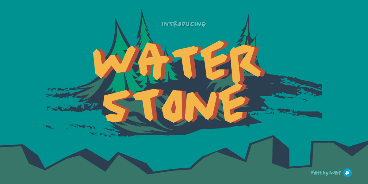 Sediments Font Water Stone Font | Webfont & Desktop | MyFonts