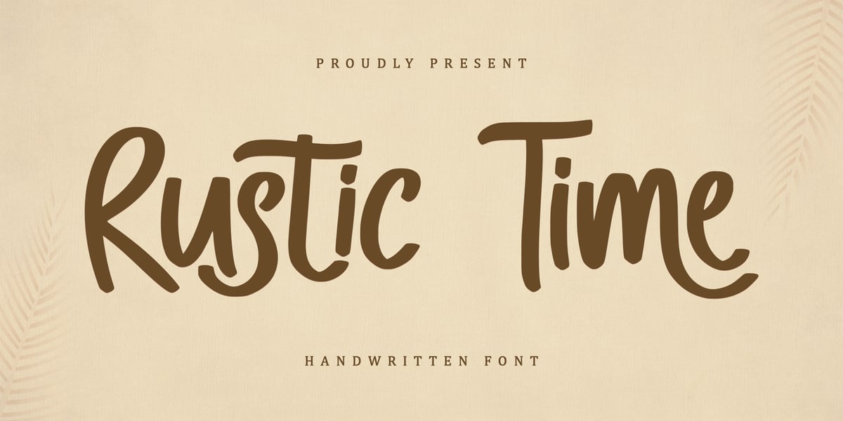 Rustic Time Font | Webfont & Desktop | MyFonts