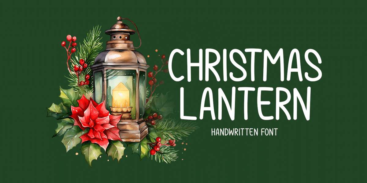 Christmas Lantern Font | Webfont & Desktop | MyFonts