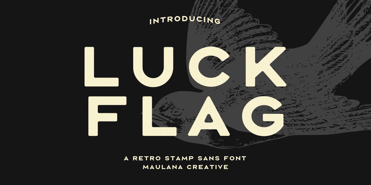 Luck Flag Font | Webfont & Desktop | MyFonts