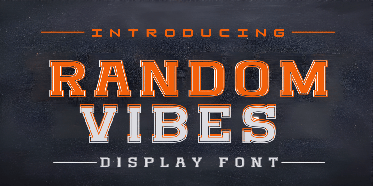Random Vibes Font | Webfont & Desktop | MyFonts