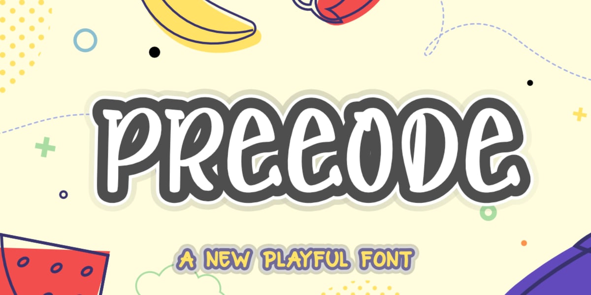 Preeode Font | Webfont & Desktop | MyFonts