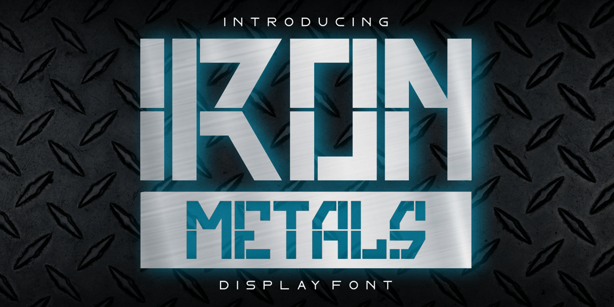 Blogfonts Iron Robe Iron Metals Font | Webfont & Desktop | MyFonts