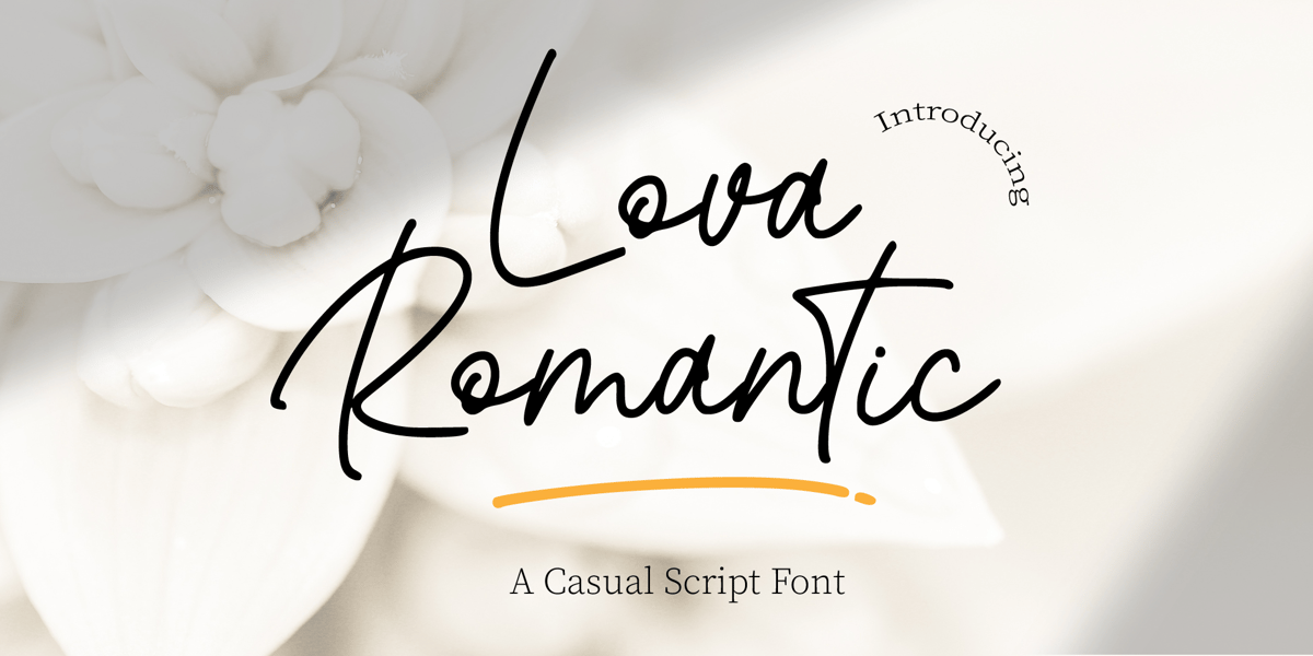 Lova Romantic Font | Webfont & Desktop | MyFonts