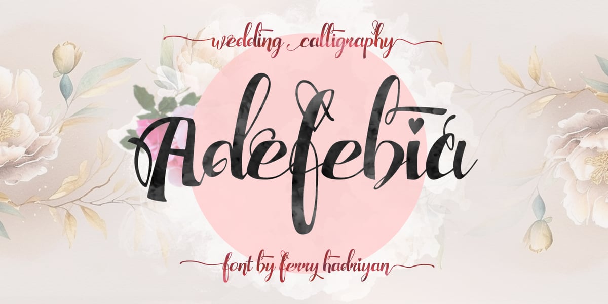 Adefebia Font | Webfont & Desktop | MyFonts