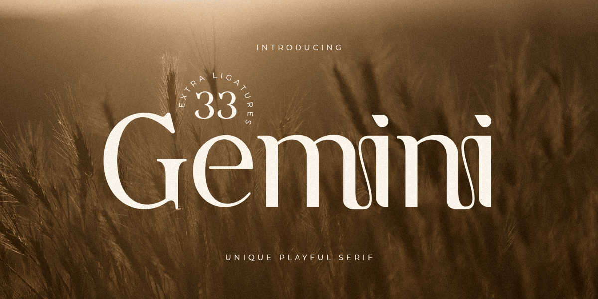 Gemini Style Font | Webfont & Desktop | MyFonts