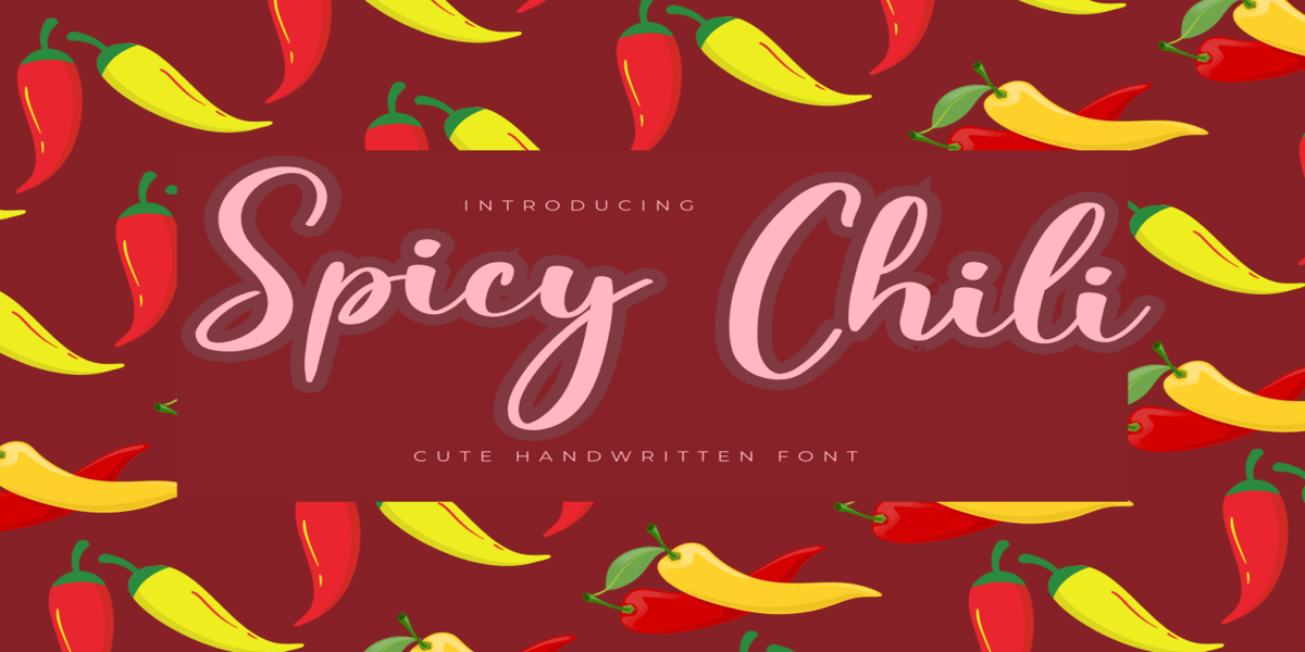 Chilli Typeface Spicy Chilli Font | Webfont & Desktop | MyFonts