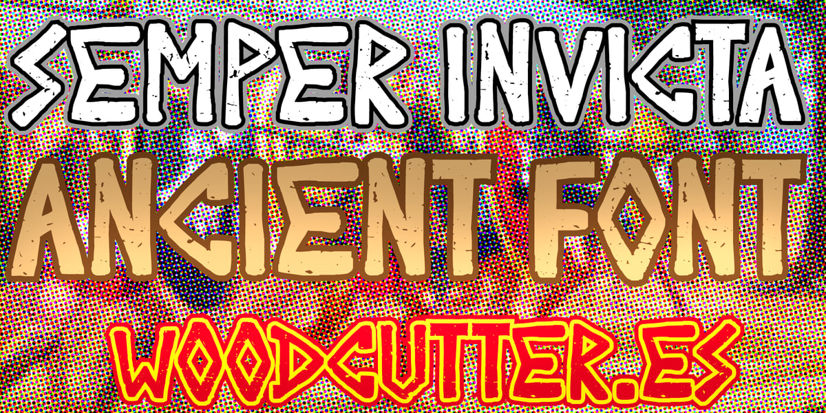 Invicta Lettering Semper Invicta Fuente | Webfont & Desktop | MyFonts