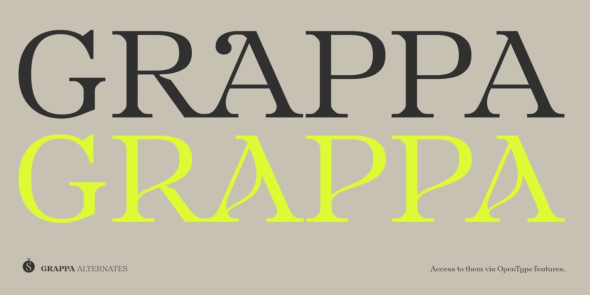 Grappa Font | Webfont & Desktop | MyFonts